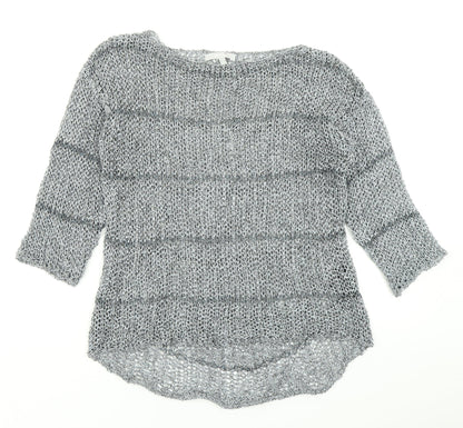 Per Una Womens Beige  Knit Pullover Jumper Size S