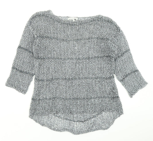 Per Una Womens Beige  Knit Pullover Jumper Size S