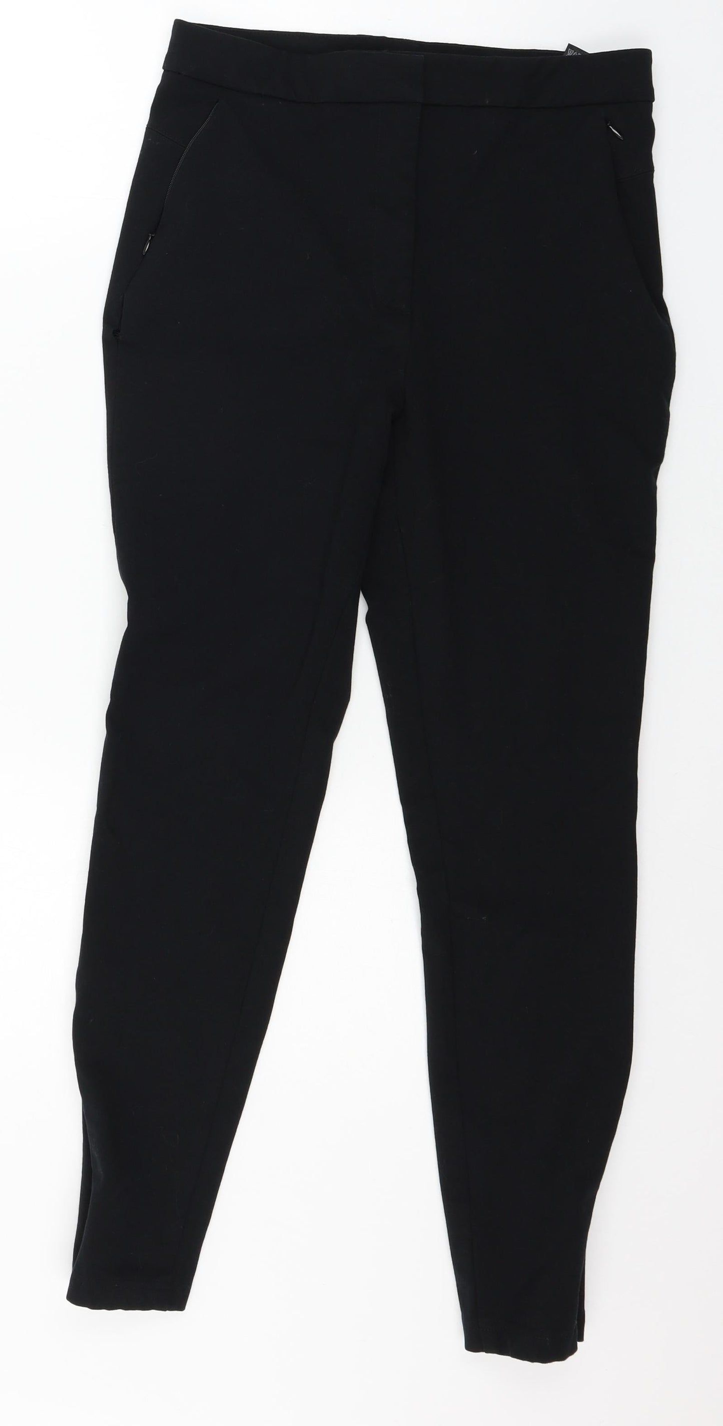 Marks and Spencer Womens Black   Trousers  Size 12 L27 in