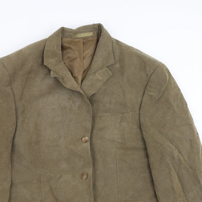 Marks & Spencer Mens Beige   Jacket Suit Jacket Size 40