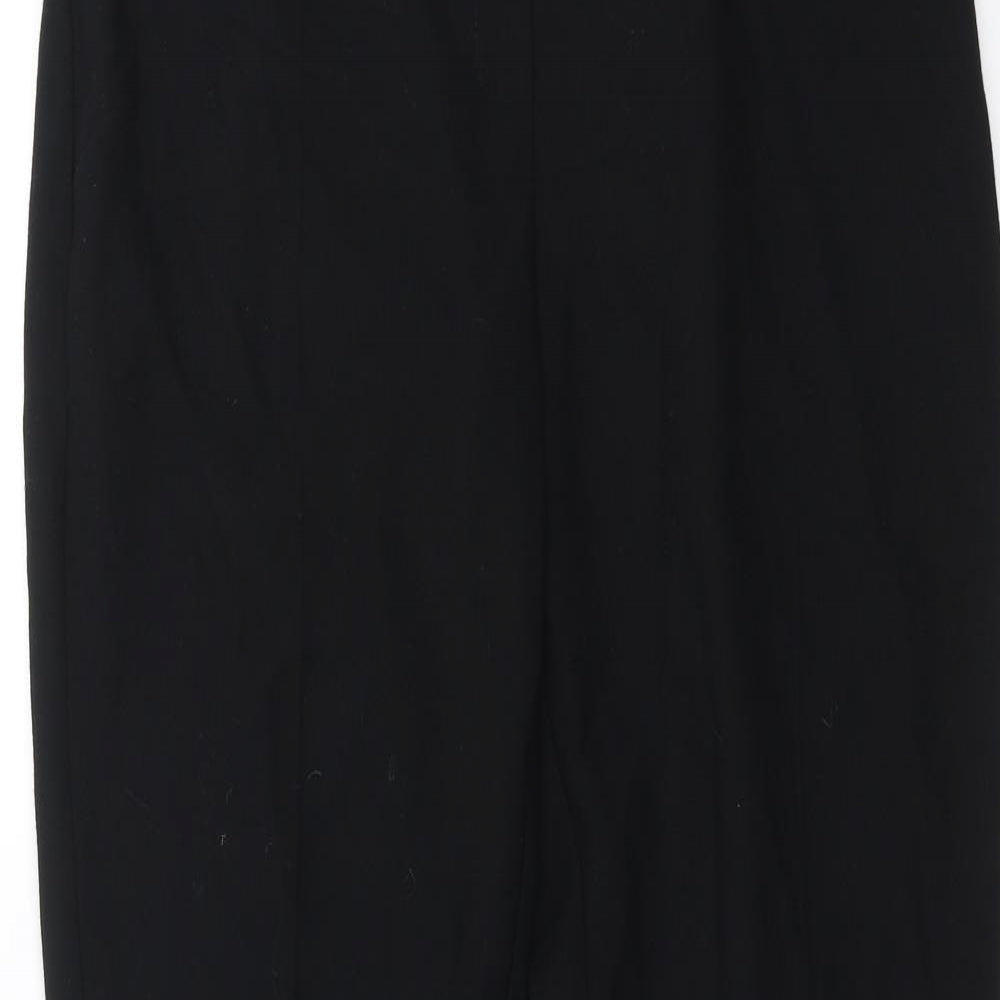 EM designs Womens Black   Trousers  Size 12 L31 in