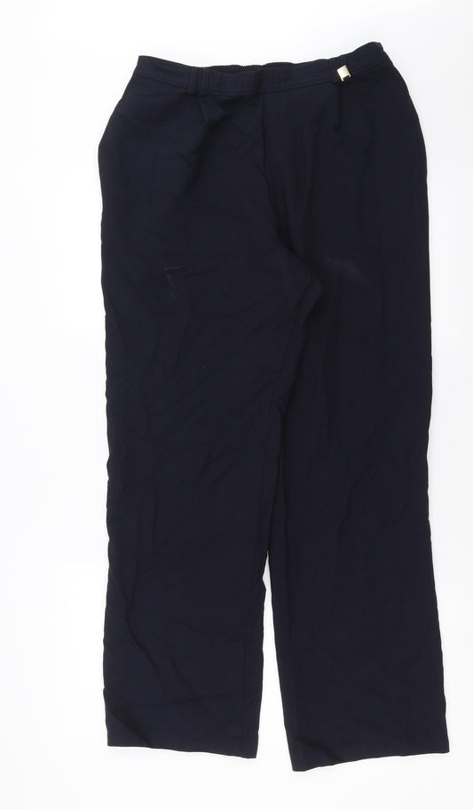 Marks and Spencer Womens Blue   Trousers  Size 14 L29 in