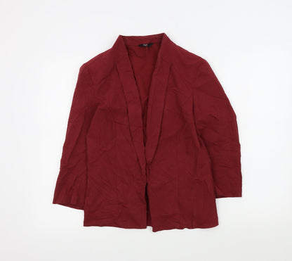 F&F Womens Red   Jacket  Size 12