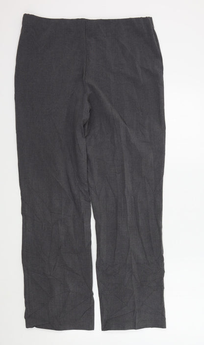 Autonomy Womens Grey   Trousers  Size 14 L29 in