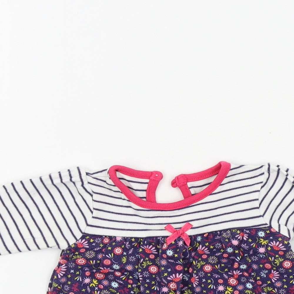 George Girls Multicoloured Floral  Fit & Flare  Size 0-3 Months