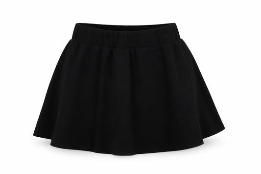 Preworn Womens Black   Flare Skirt Size M