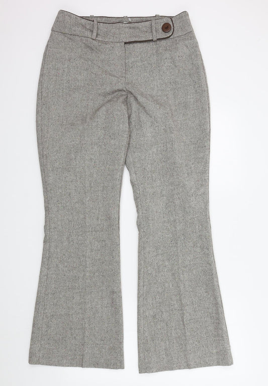Littlewoods Womens Brown   Trousers  Size 14 L31 in