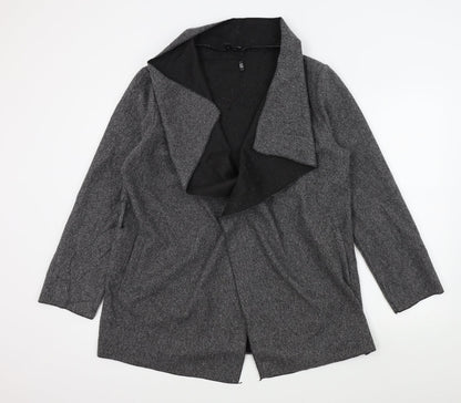 Additional front view of izabel women’s green jacket, size UK 10