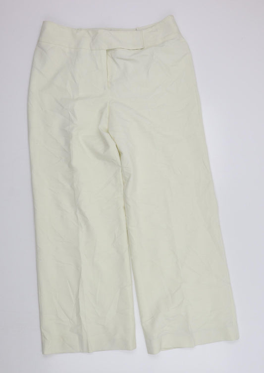Kaliko Womens Beige   Trousers  Size 14 L28 in
