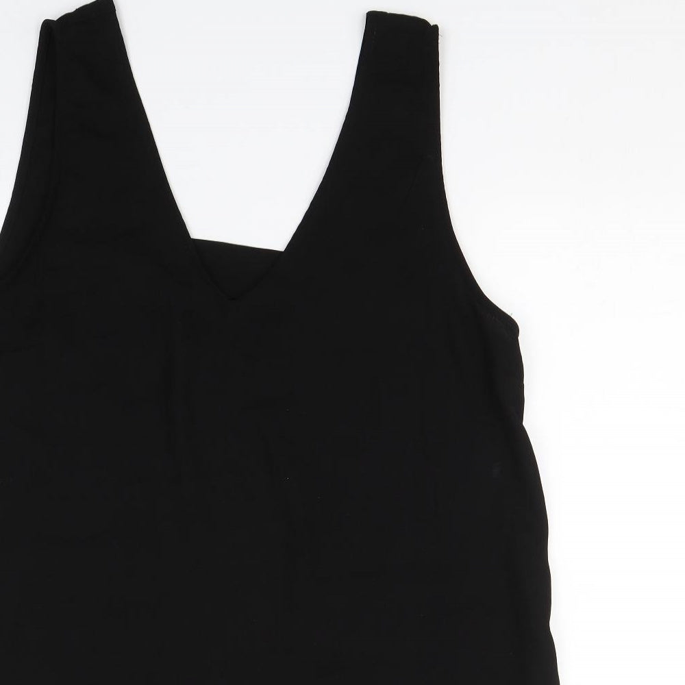 Missguided Womens Black   Basic Tank Size 12