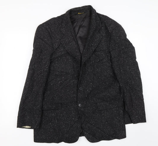 Sam Reme Mens Black   Jacket Coat Size L