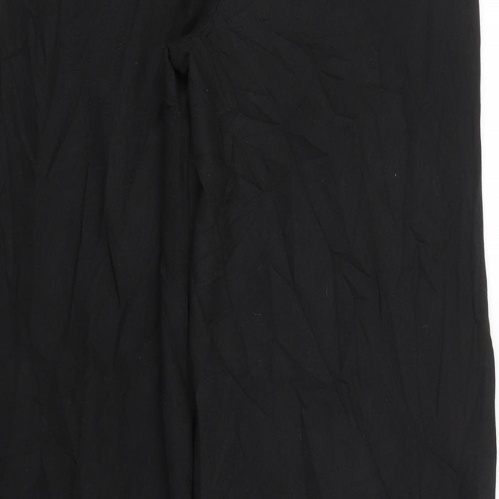 Missguided Womens Black   Trousers  Size 8 L30 in