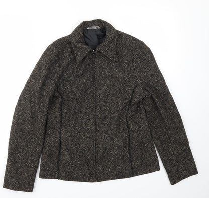 Marks & Spencer Womens Brown   Jacket Coat Size 10