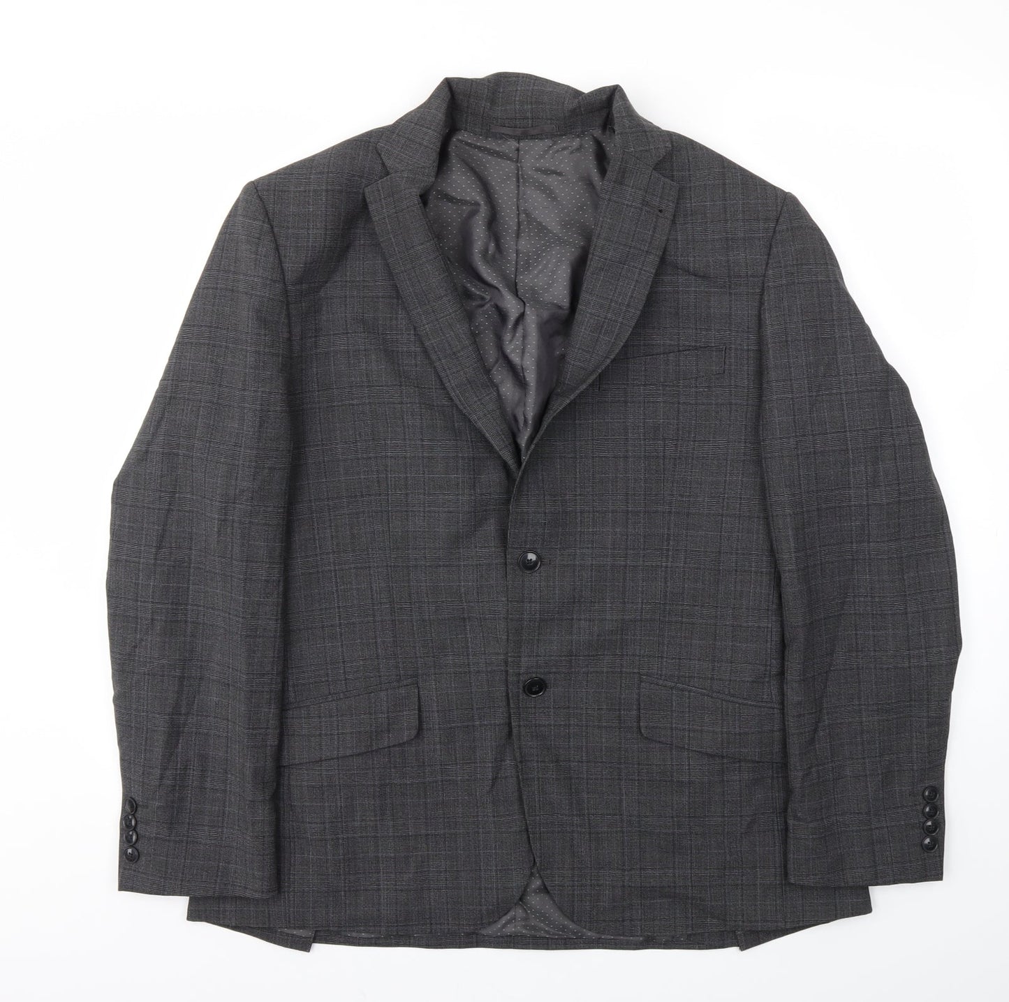 TURNER & SANDERSON Mens Grey   Jacket Blazer Size 44