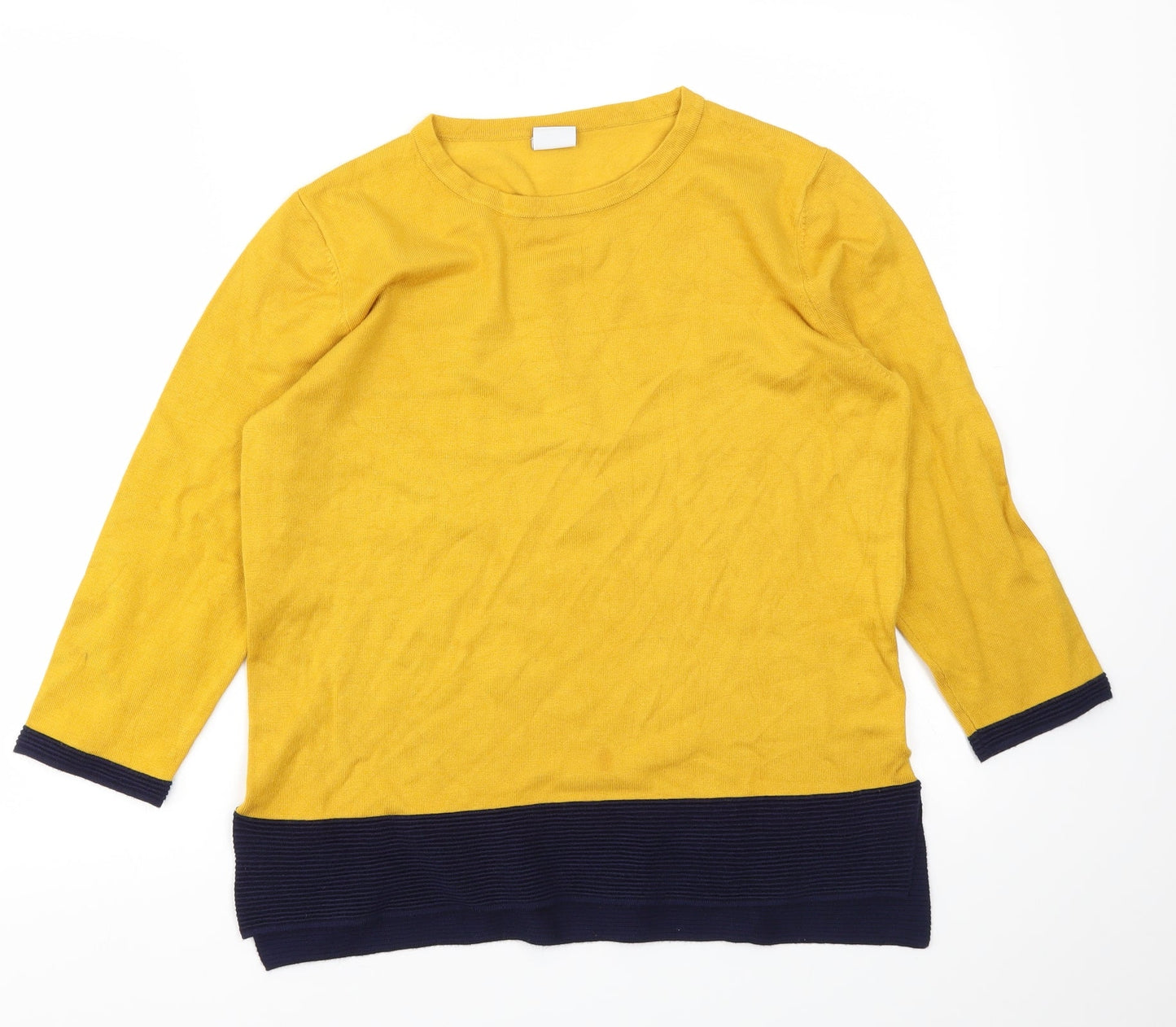 Stack shop Womens Yellow   Pullover Jumper Size M