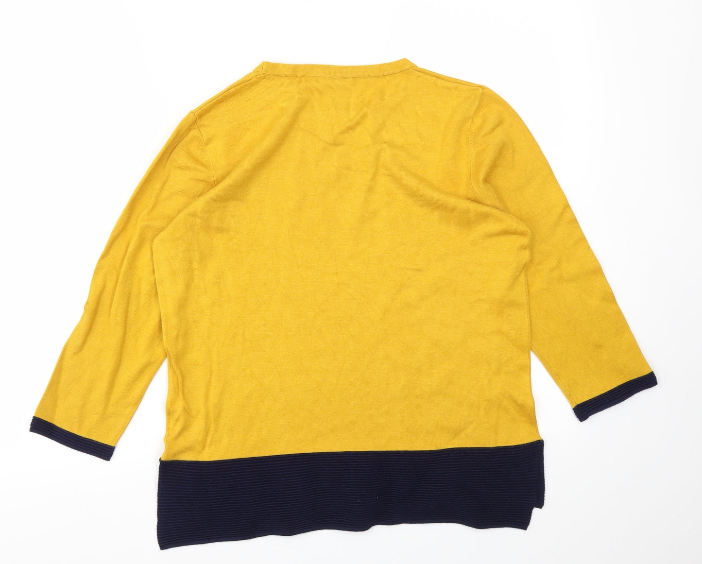 Stack shop Womens Yellow   Pullover Jumper Size M