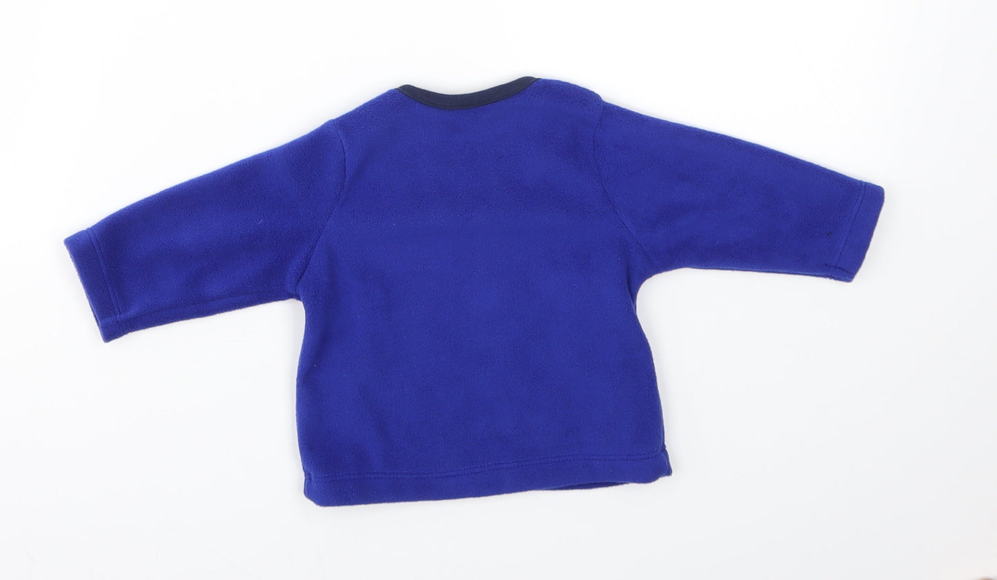 George Boys Blue   Basic T-Shirt Size 0-3 Months