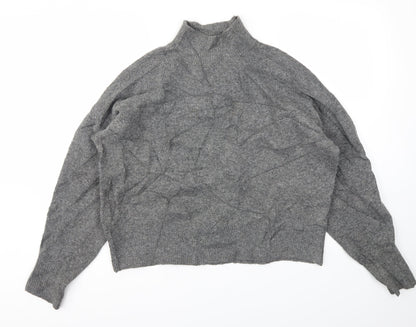 H&M Womens Grey   Pullover Jumper Size S