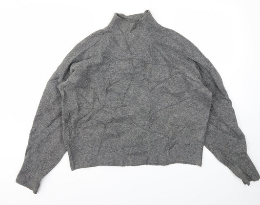 H&M Womens Grey   Pullover Jumper Size S