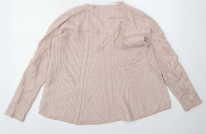 Next  Womens Pink   Pullover Jumper Size S