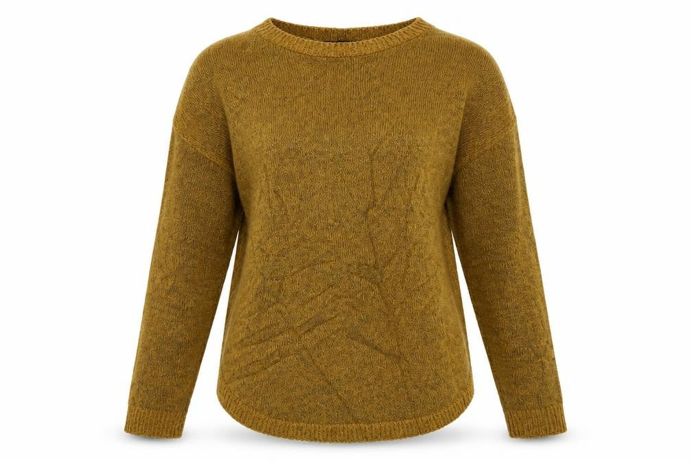 New Look Womens Yellow   Pullover Jumper Size 6