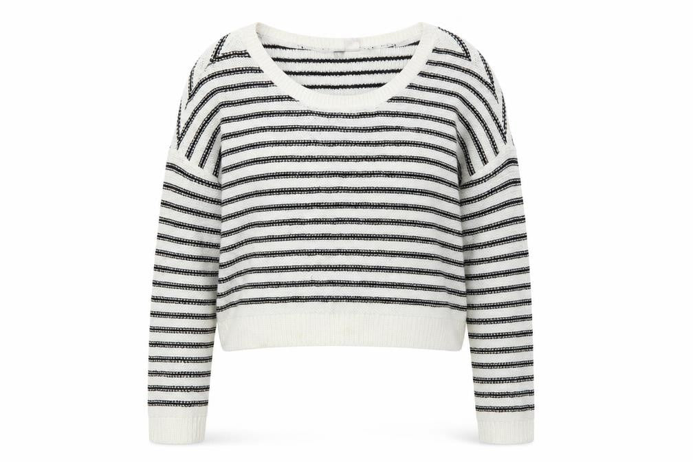 H&M Womens Multicoloured Striped  Pullover Jumper Size 6