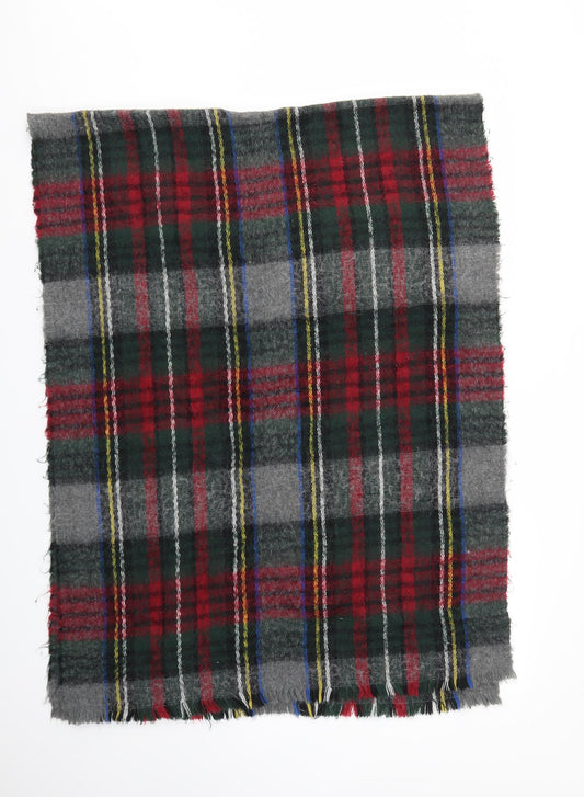 Preworn Unisex Multicoloured Check   Scarf