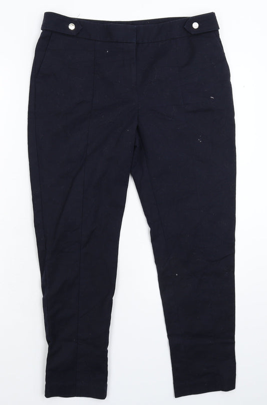 Oasis Womens Blue   Trousers  Size 12 L26 in