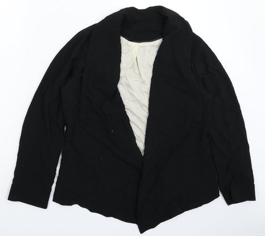 Preworn Womens Black   Jacket Blazer Size 12