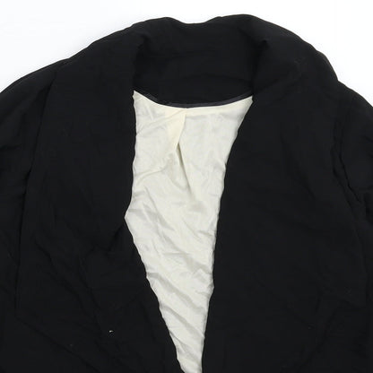Preworn Womens Black   Jacket Blazer Size 12