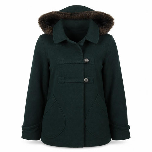 ASOS Womens Green   Jacket Coat Size 6