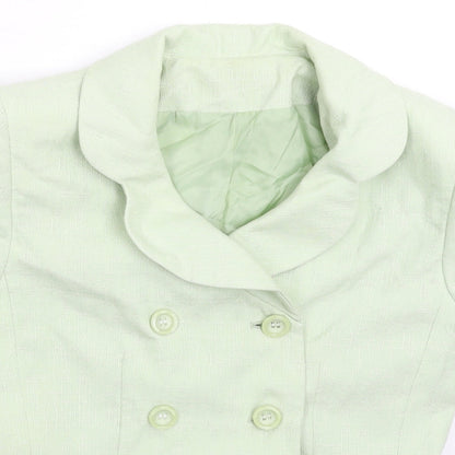 Preworn Womens Green   Jacket Blazer Size M