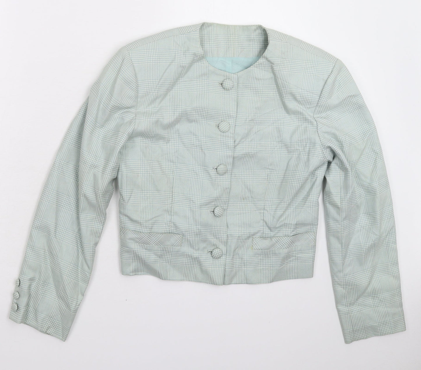Preworn Womens Green   Jacket Blazer Size 10