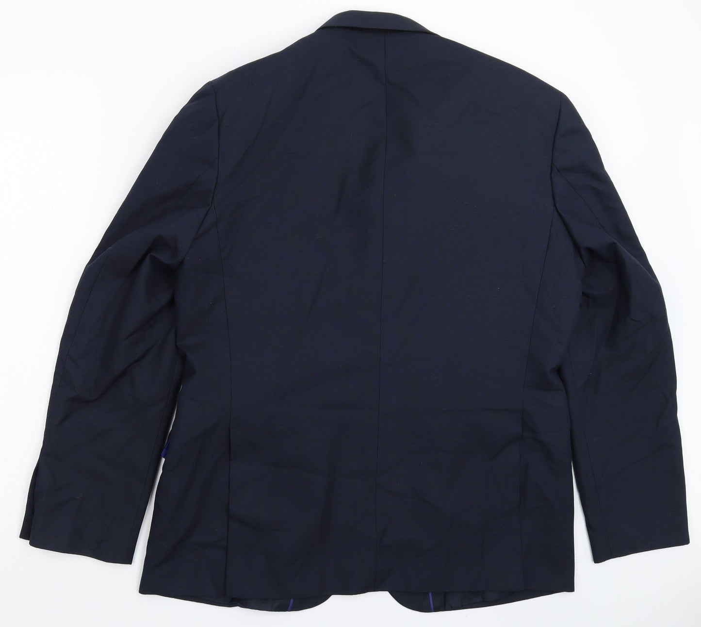 Marks and Spencer Mens Blue   Jacket Suit Jacket Size 42