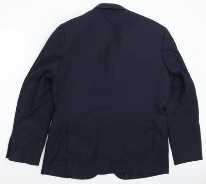 Marks & Spencer Mens Blue   Jacket Suit Jacket Size 42