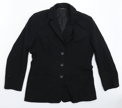 Marks & Spencer Womens Black   Jacket Suit Jacket Size 12