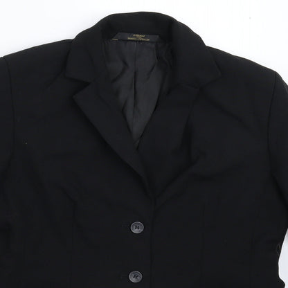 Marks & Spencer Womens Black   Jacket Suit Jacket Size 12