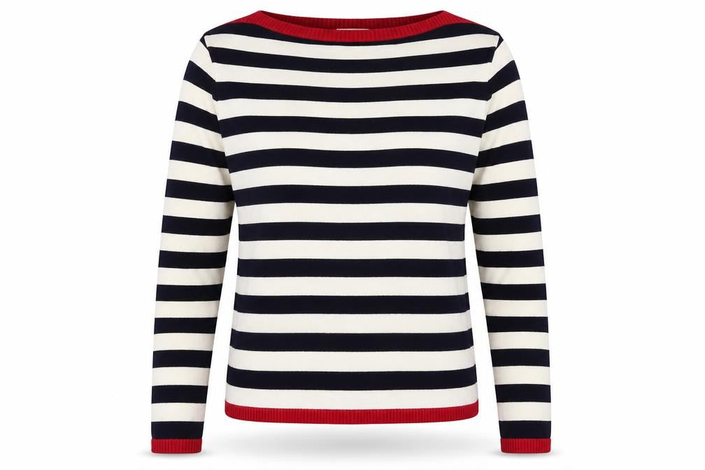 Marks & Spencer Womens Multicoloured Striped Knit Pullover Jumper Size 10
