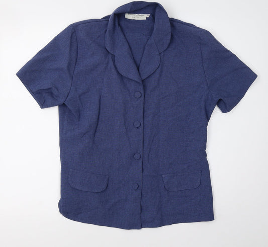 classic image Womens Blue   Jacket Blazer Size 12