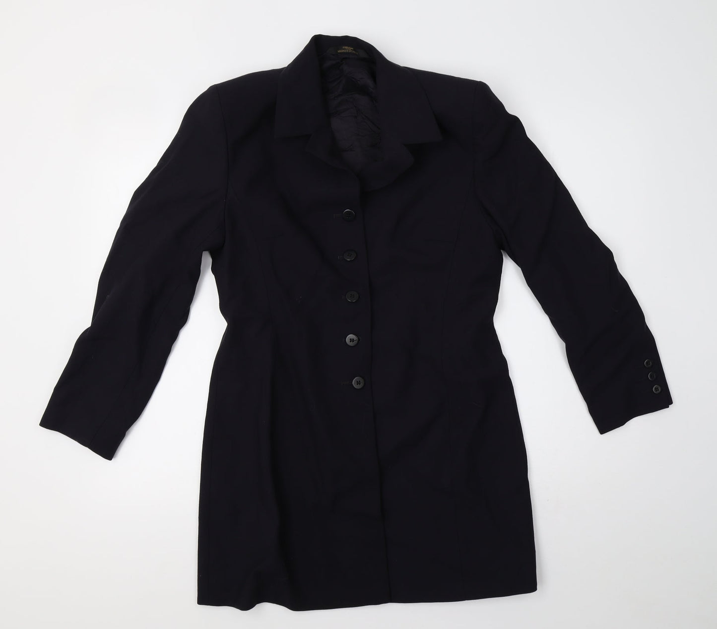 Marks and Spencer Womens Blue   Jacket Blazer Size 10