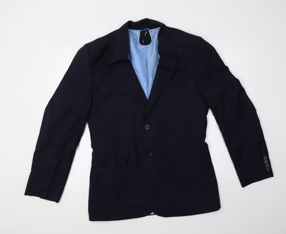 Preworn Mens Blue   Jacket Blazer Size L