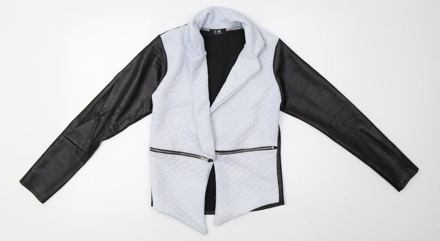 i-x london Womens Blue   Jacket Blazer Size 12
