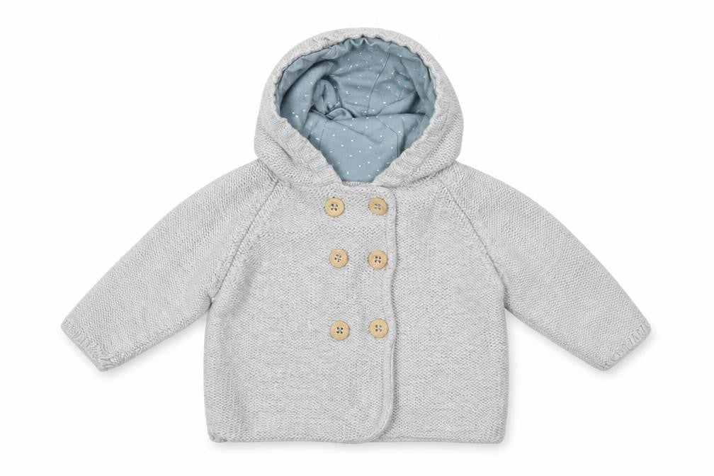Marks & Spencer Baby Blue  Knit Gilet Coatigan Size 3-6 Months
