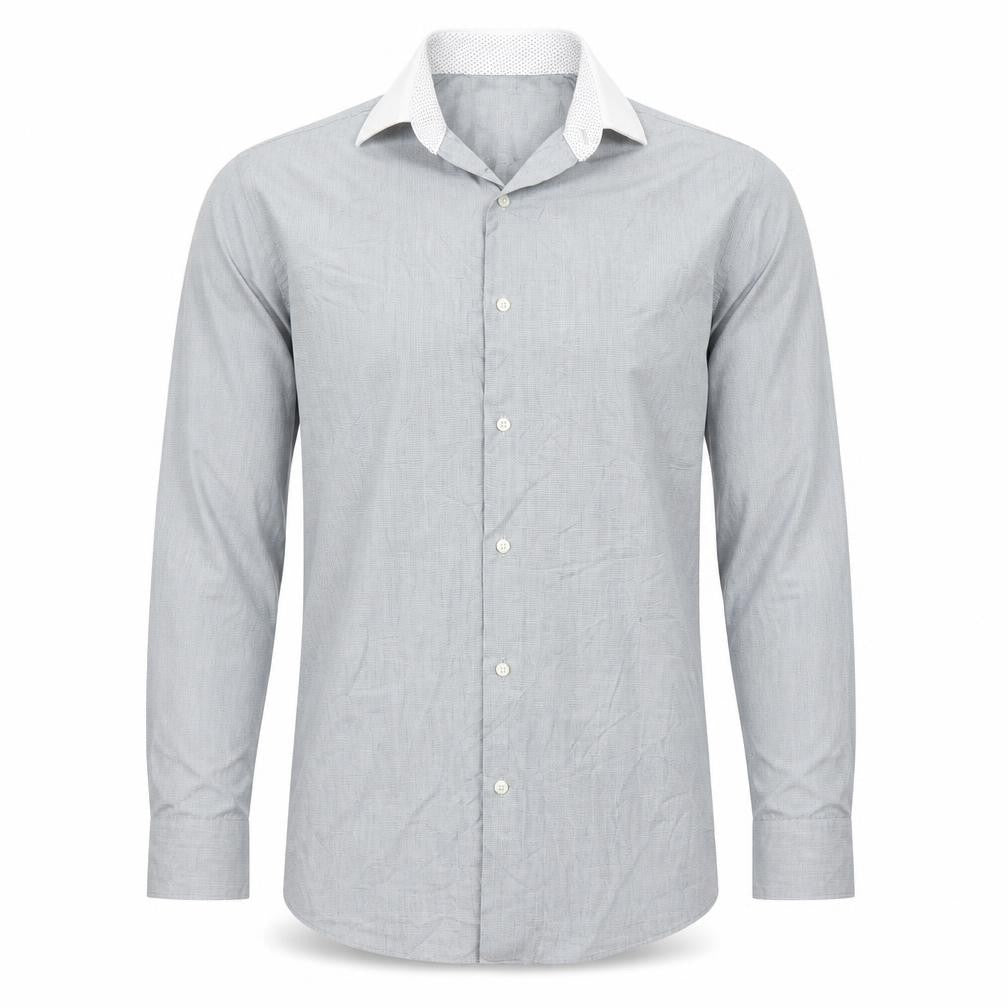 Next Mens Grey    Button-Up Size 14.5