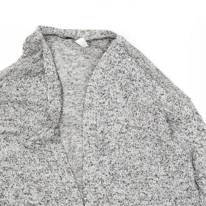 H&M Womens Grey   Cardigan Jumper Size M