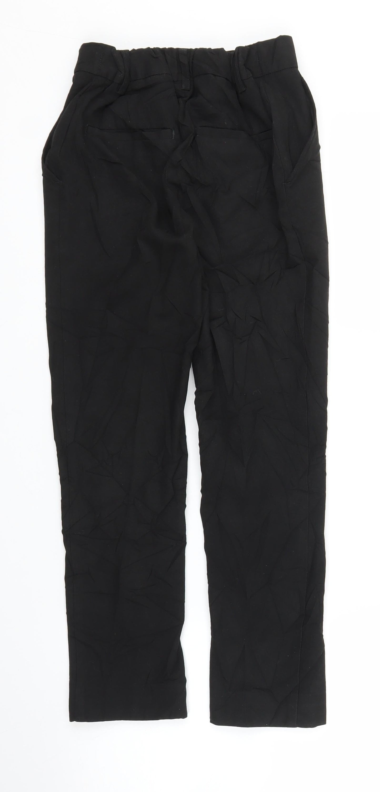 M&S Boys Black   Carpenter Trousers Size 11-12 Years