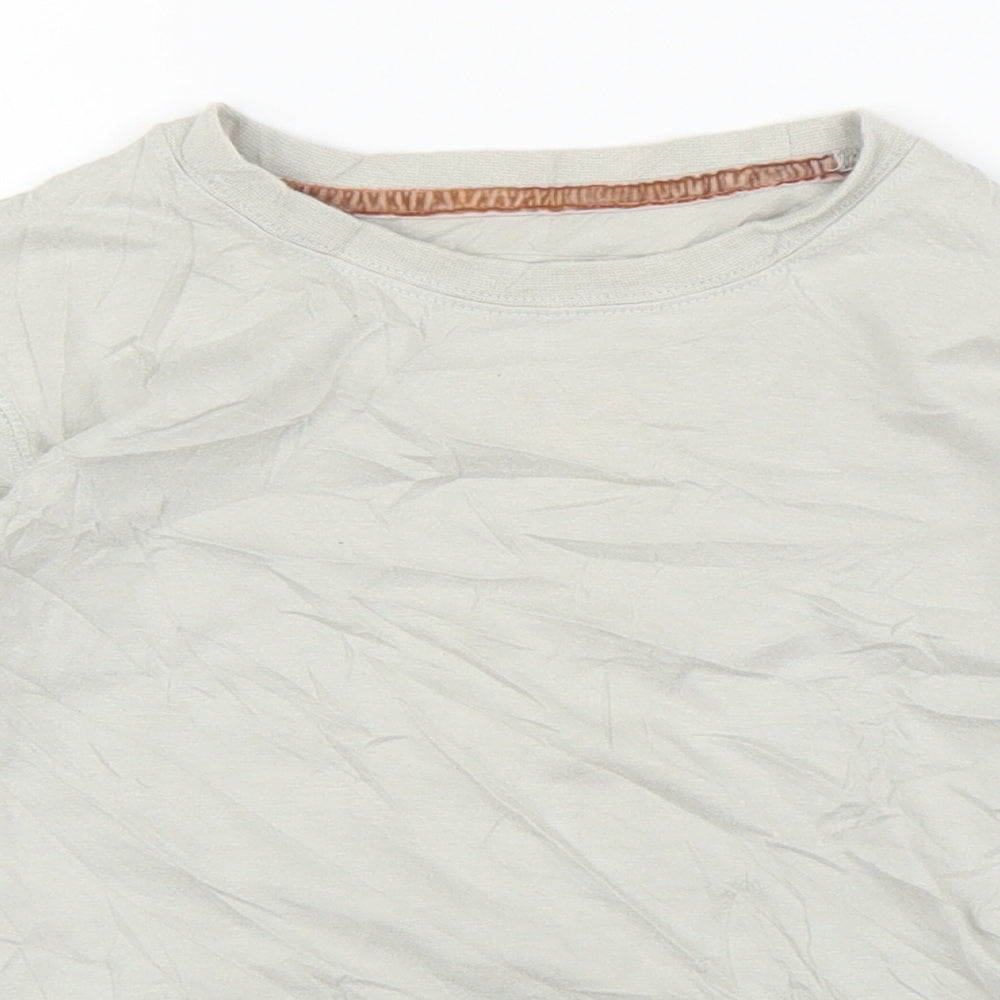 Cherokee Girls Beige   Basic T-Shirt Size 5-6 Years