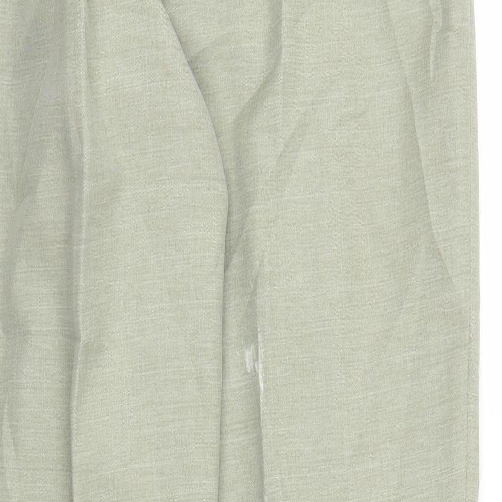 M&S Womens Green   Trousers  Size 14 L24 in
