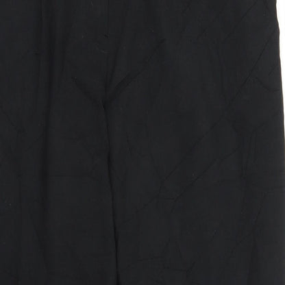 Marks & Spencer Womens Black   Trousers  Size 14 L23 in