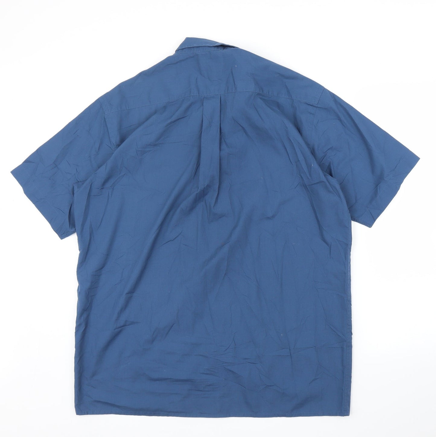 Academy Mens Blue    Button-Up Size L